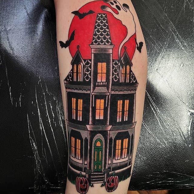 тату дом костер