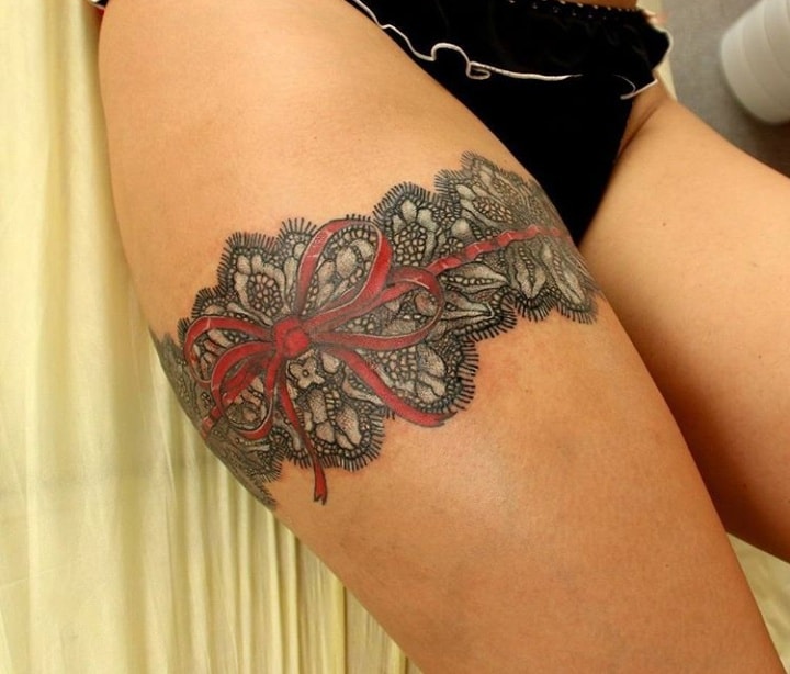 тату кружево