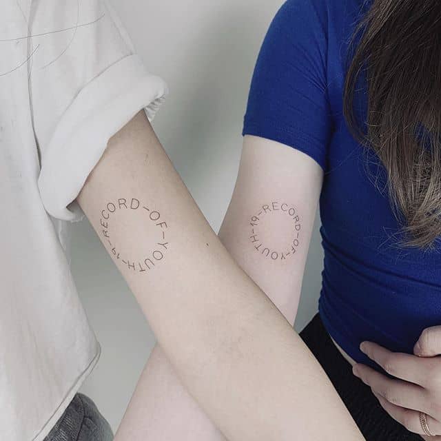 тату надписи на руках женские