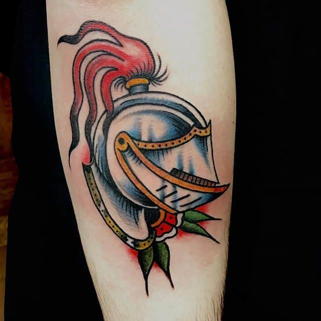 рыцарь тату женское