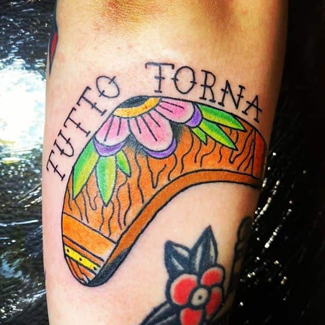 тату бумеранга