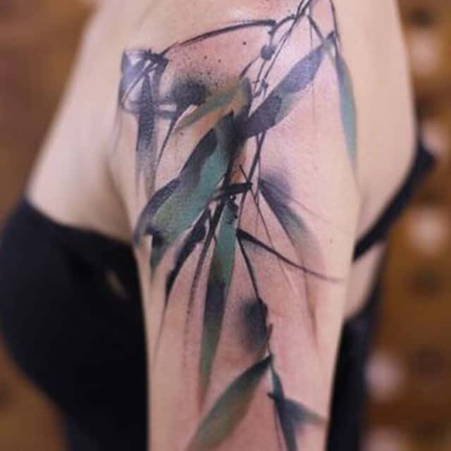 Тату бамбука