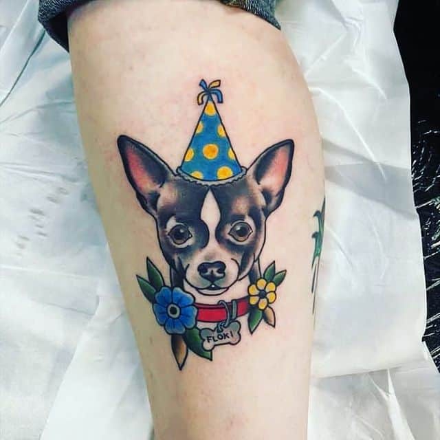 тату чихуахуа терьер