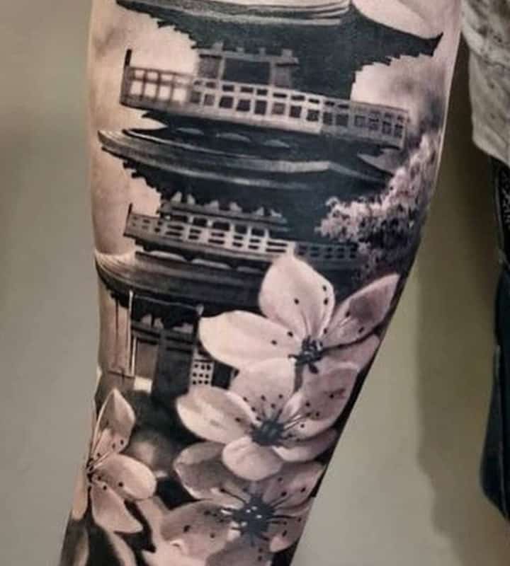 китайское тату реализм