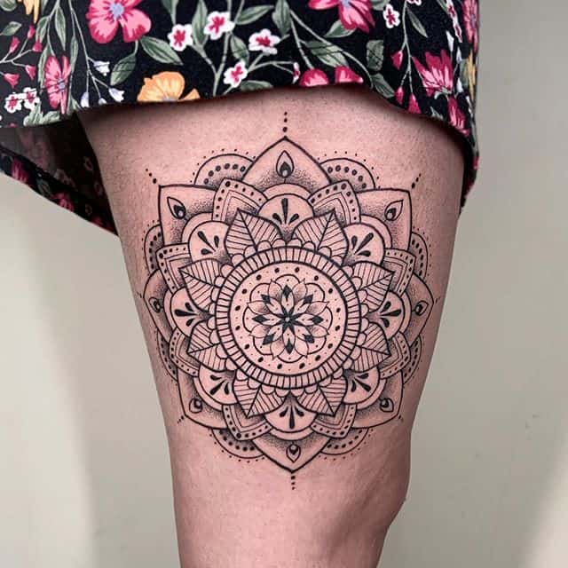 тату мандала