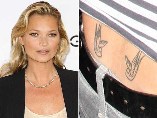 тату Кейт Мосс