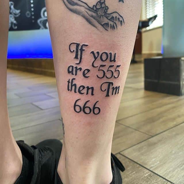 тату 666