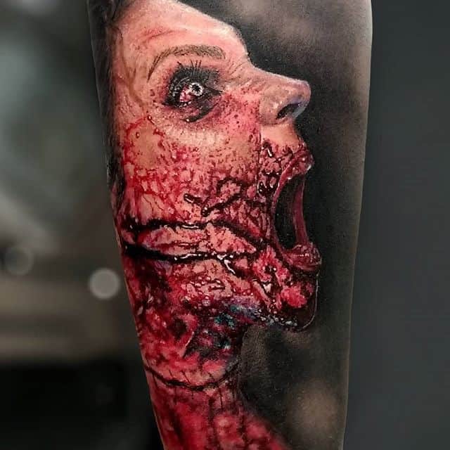 тату зомби