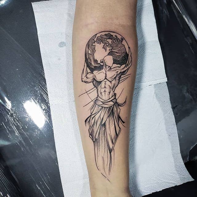 тату атлант