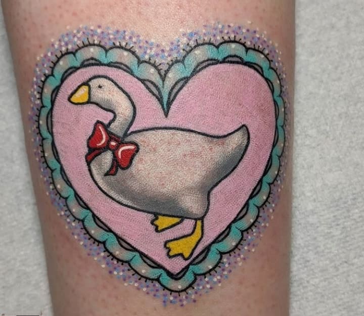 гусь тату мультик