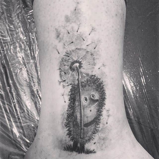 ёжик в тумане тату