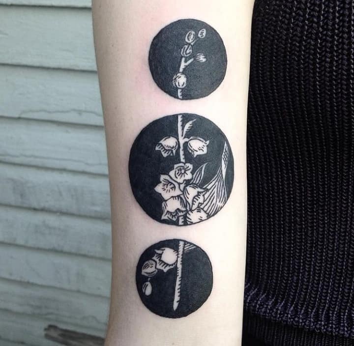 Ландыш тату чб