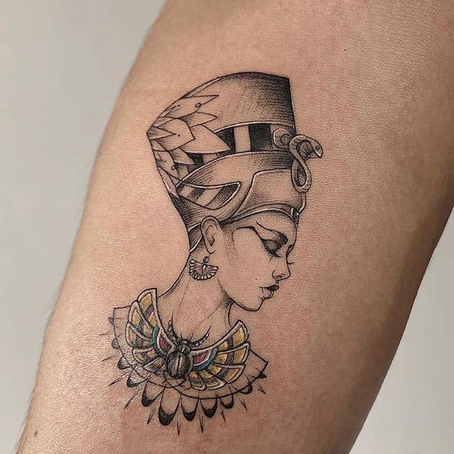 нефертити тату чб