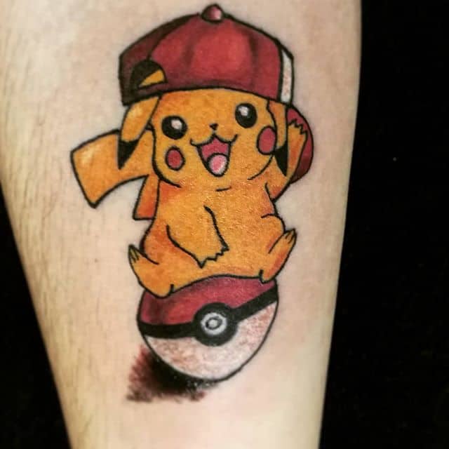 татуировка пикачу