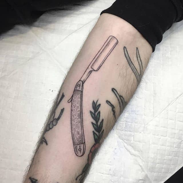 бритва тату