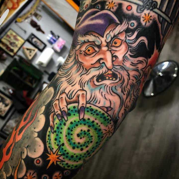 тату фэнтези стиль