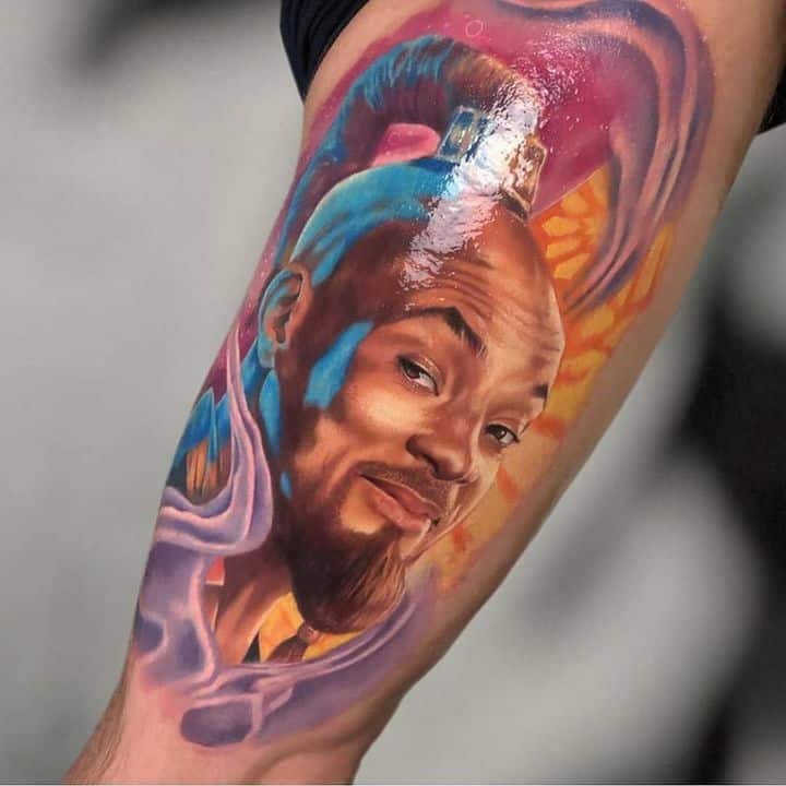 тату джин из фильма