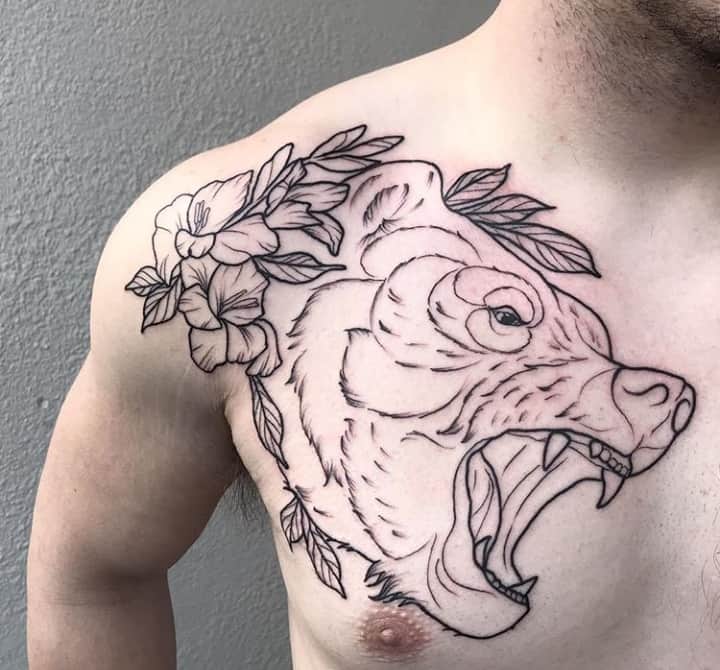 гладиолус тату мужское