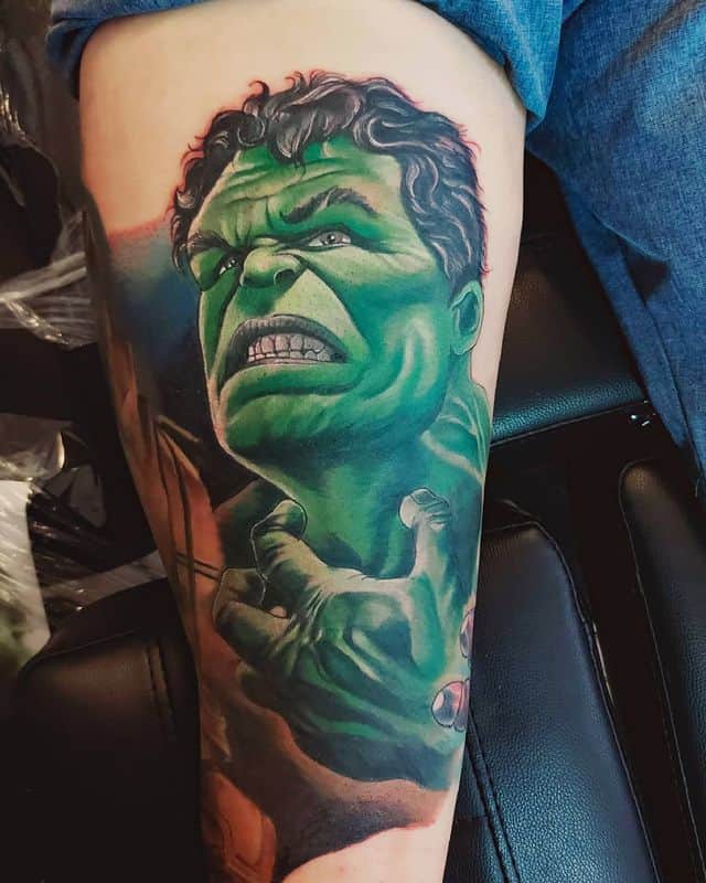 Халк тату реал