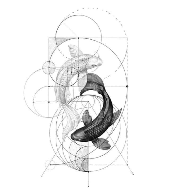 Тату образец геометрия