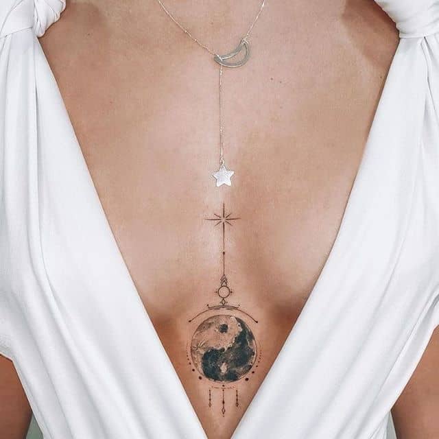 тату инь-ян