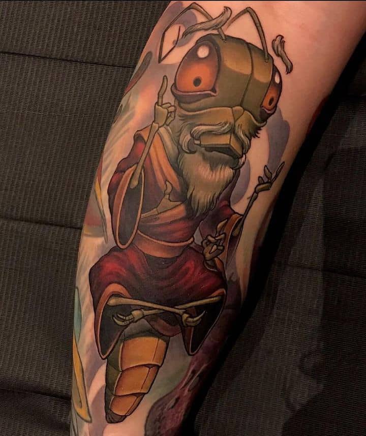 богомол мудрец тату