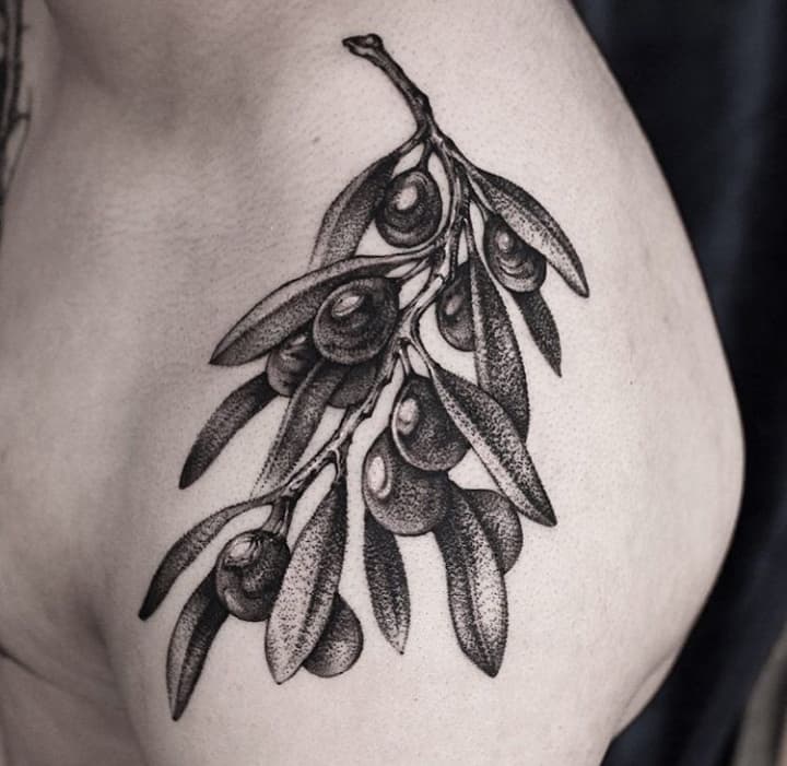 тату оливка