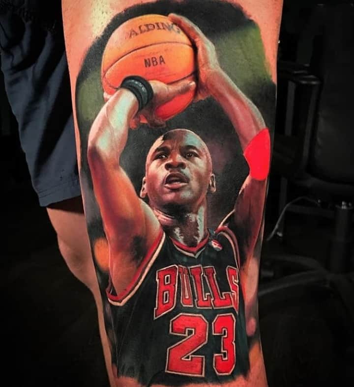 пример тату портрет