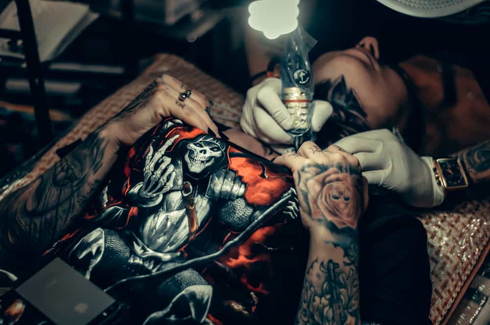 процесс тату