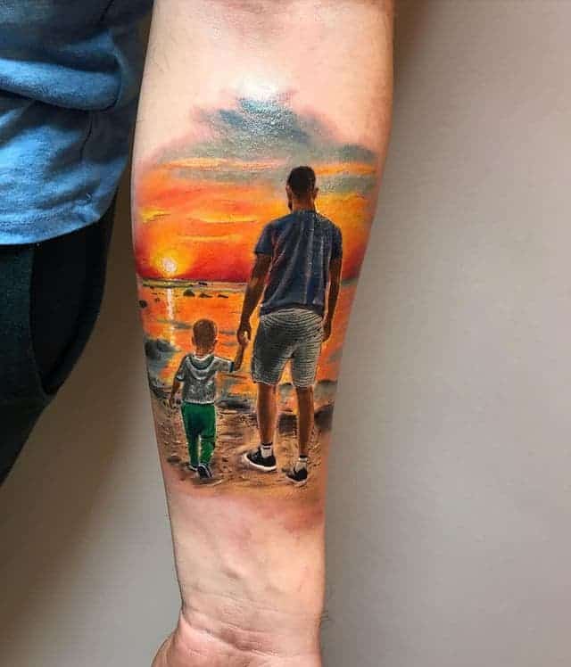 тату семья реал