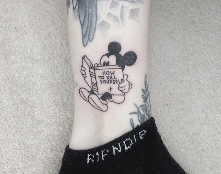 мелкое тату мульт