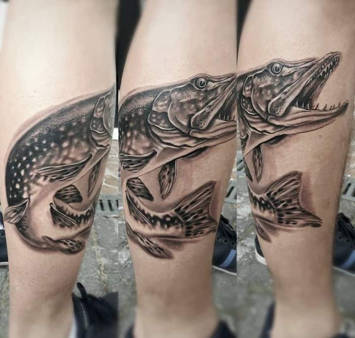 щука тату чб