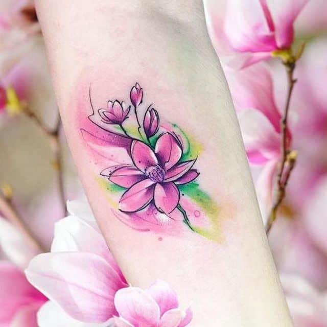 жасмин тату розовый