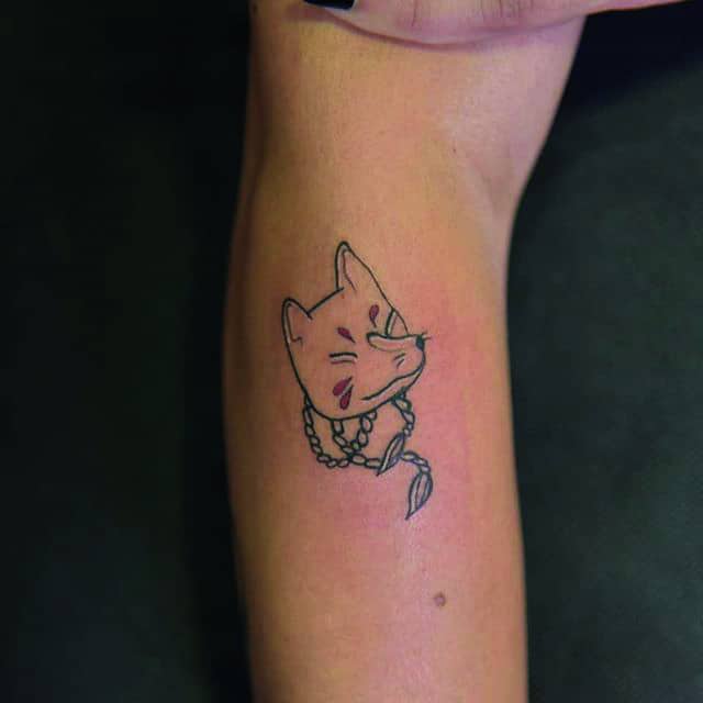 маленькое тату на руке маска