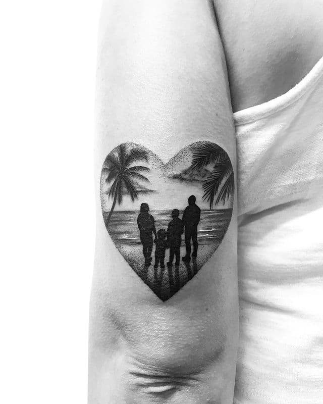 тату символ верности и семьи