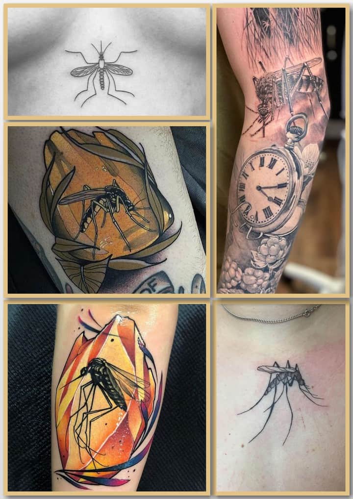 комар тату