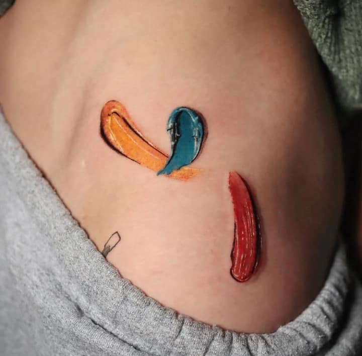 тату краски художника