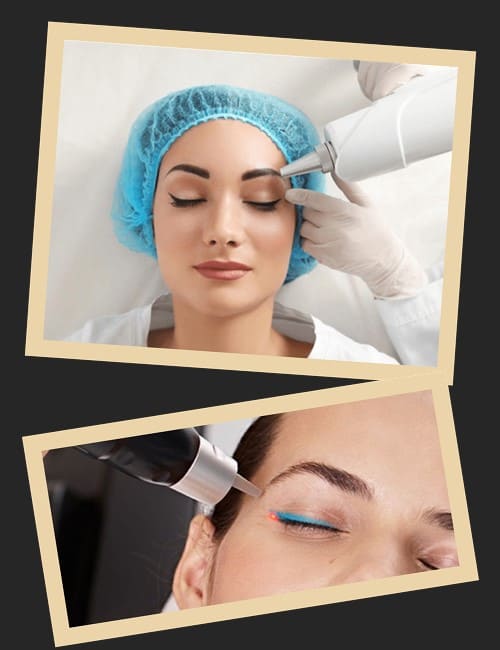 Як звести татуаж очей