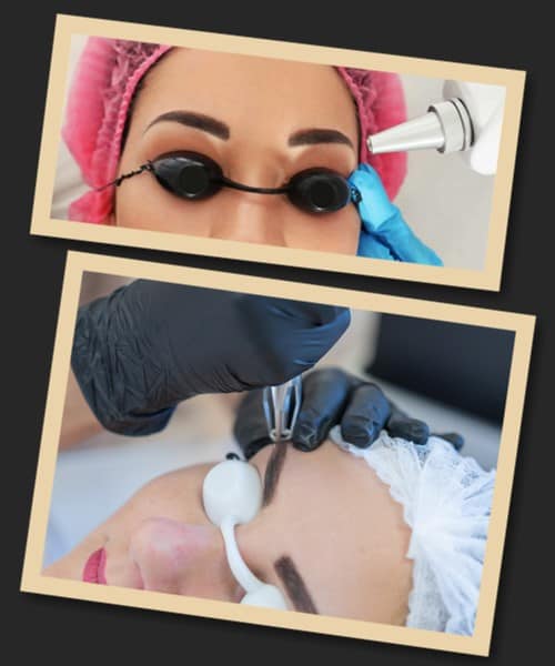 Як вивести татуаж брів