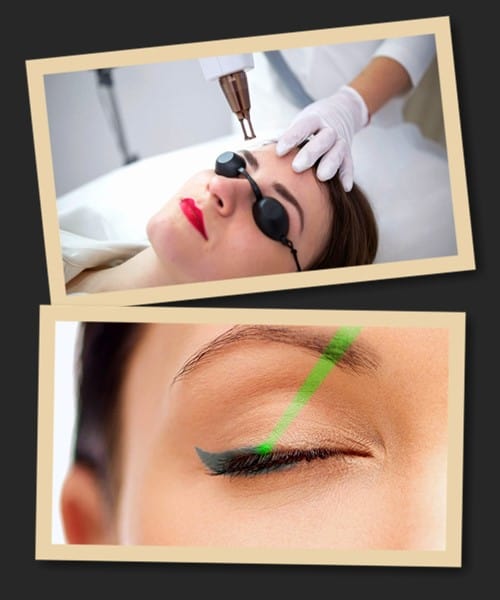 Лазерне видалення татуажу на очах