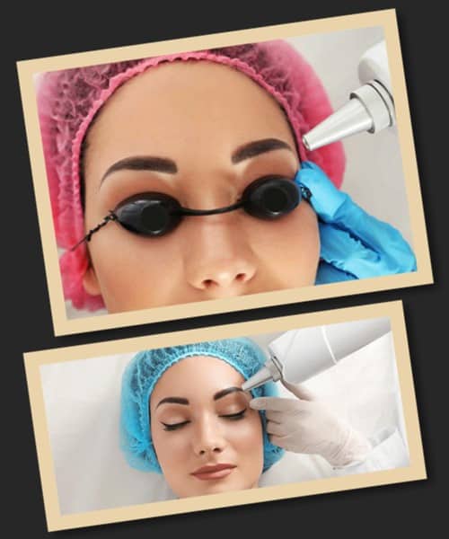 виведення перманенту брів