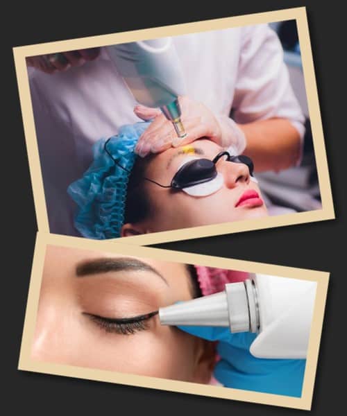 Як прибрати татуаж очей