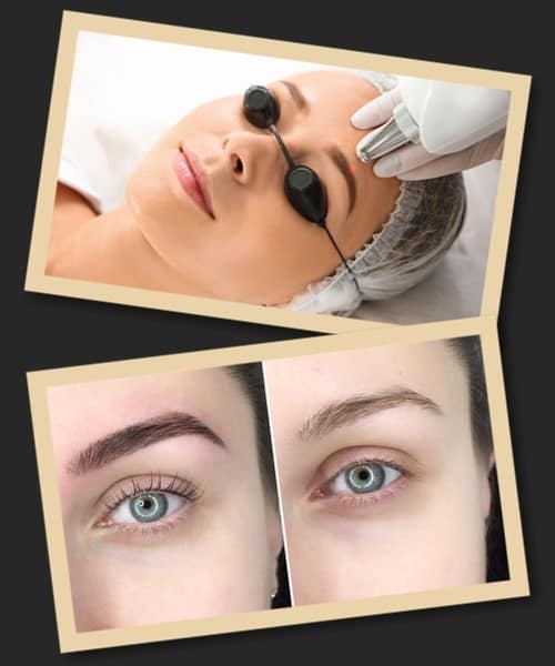 Як вивести пудровий татуаж брів