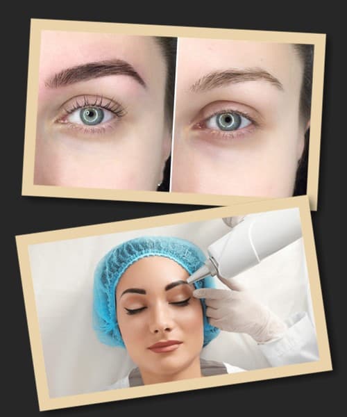 Як вивести свіжий татуаж брів