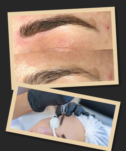 видалення пудрових брів