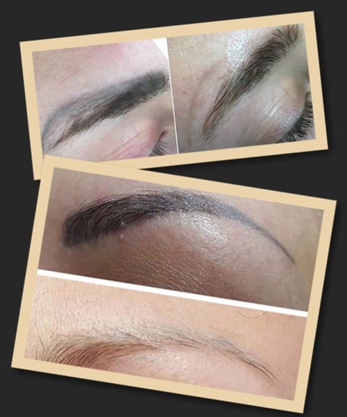 зведення татуажу брів ремувером