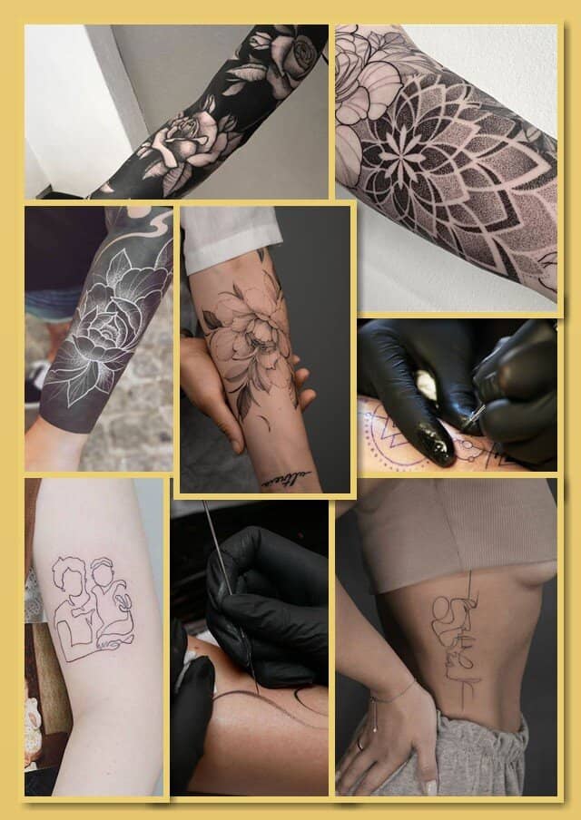 техніки татуювань