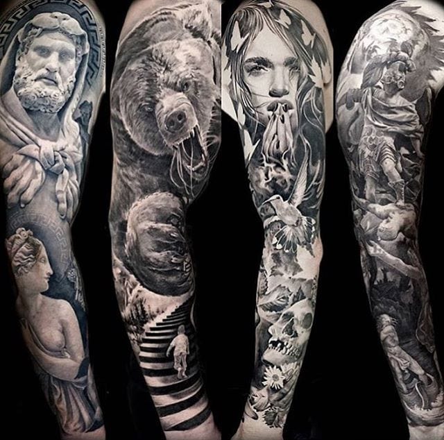 татуювання на всю руку