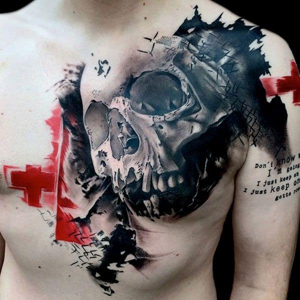 треш полька тату