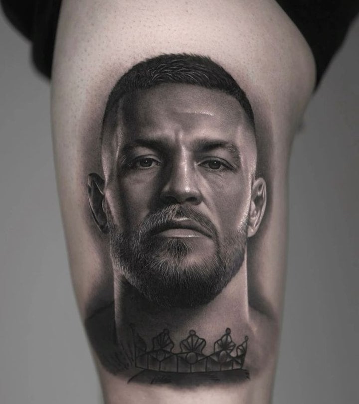 портрет тату